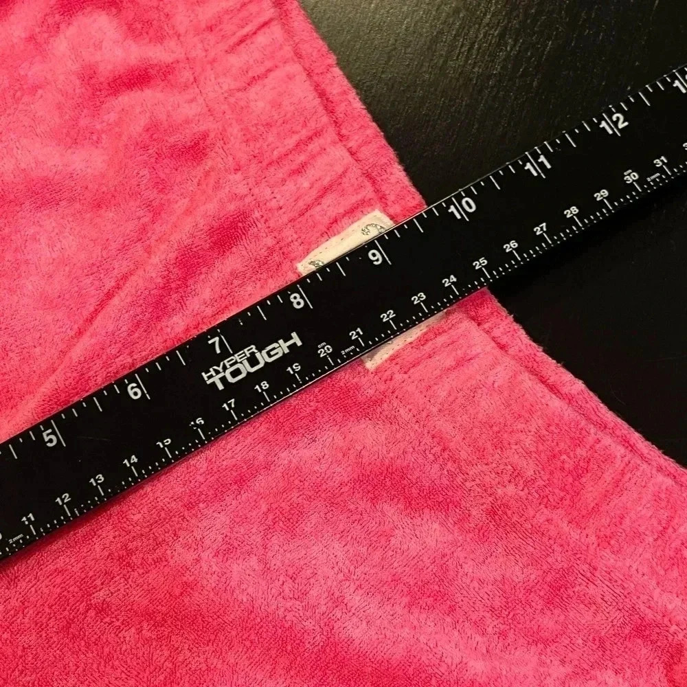 🍀2/$22 Juicy Couture Velour Pink Sleepwear Shorts Womens Sexy Pajamas Small - Picture 7 of 10